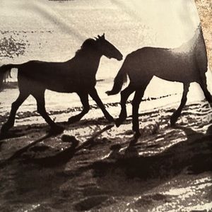 Zara  dress, size Medium with beautiful horse print, western